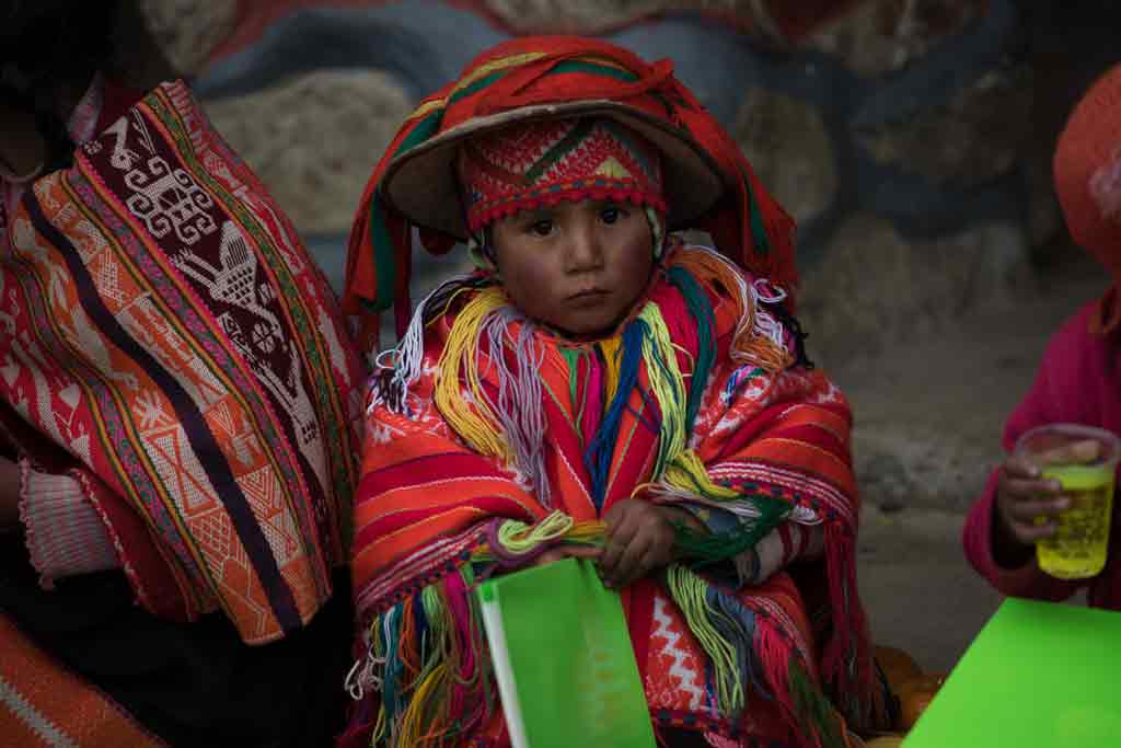 Local Andean boy Peru